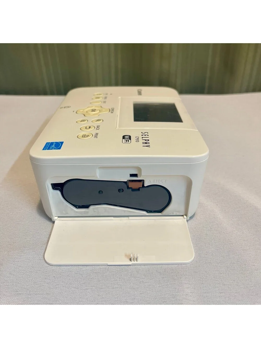 Canon SELPHY CP910 Portable Wireless Compact Color Photo Printer, White
